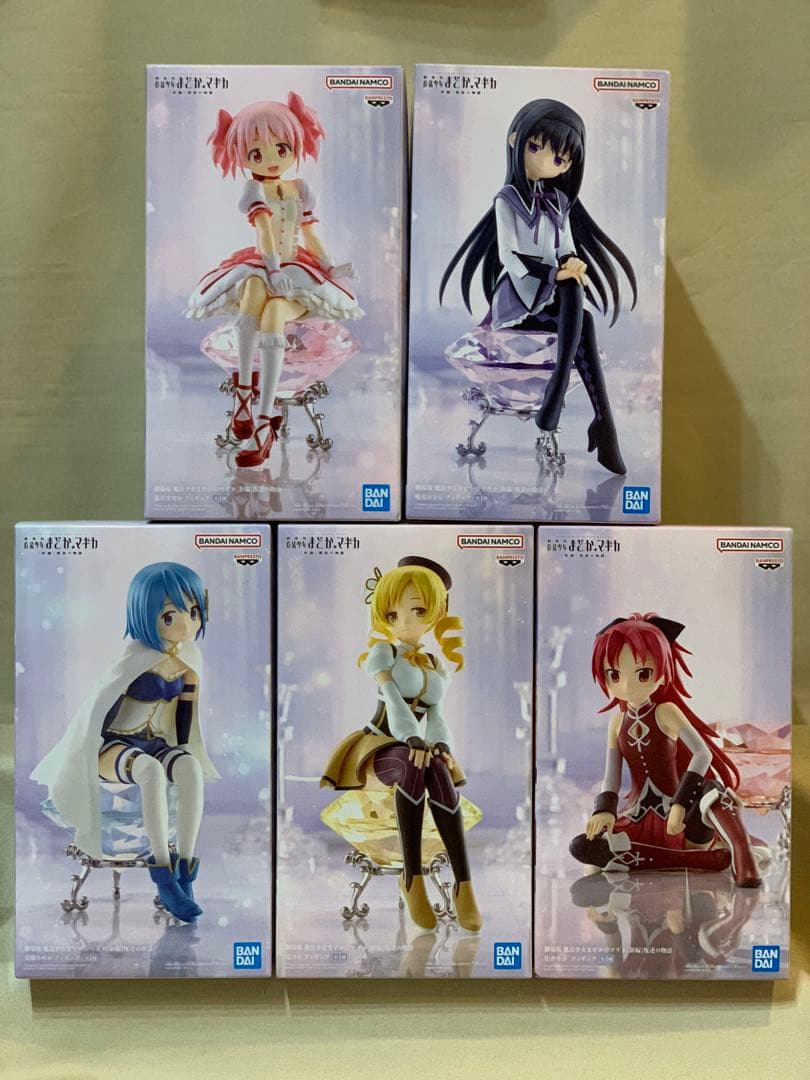 劇場版 魔法少女まどか☆マギカ アクリルジオラマ 全5種 フィギュア 全5種