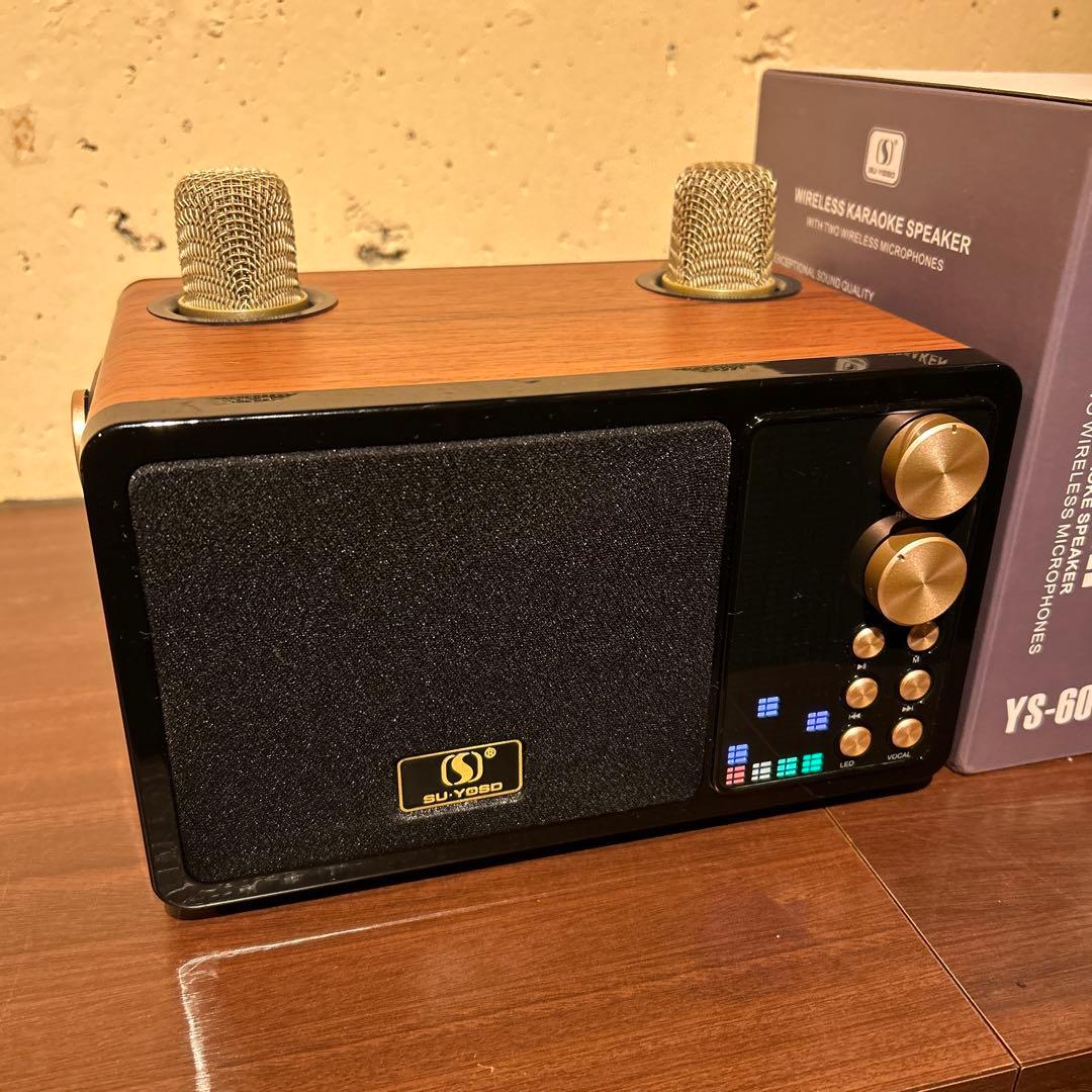 ワイヤレススピーカー　Bluetooth 音楽　ミュージック　カラオケ　キャンプ