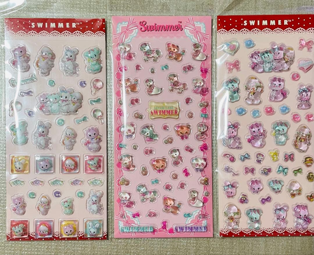 ズートピア　ボンボンドロップシール　サンリオ　うるちゅる　プチドロップ　コットン