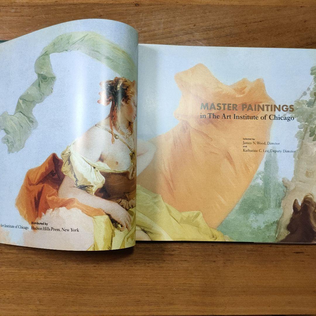 洋書 シカゴ美術館画集 MASTER PAINTINGS CHICAGO