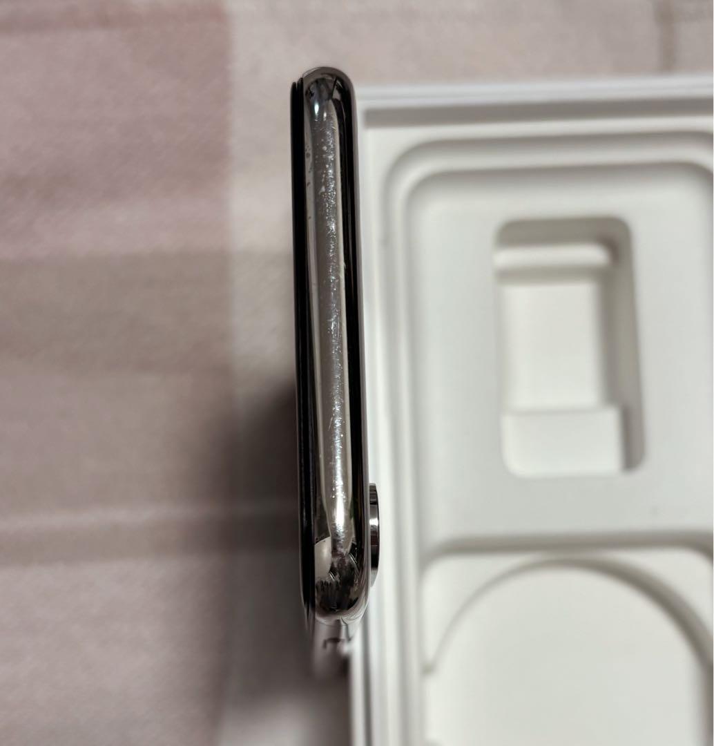 Apple iPhone X シルバー 本体 イヤホン付き