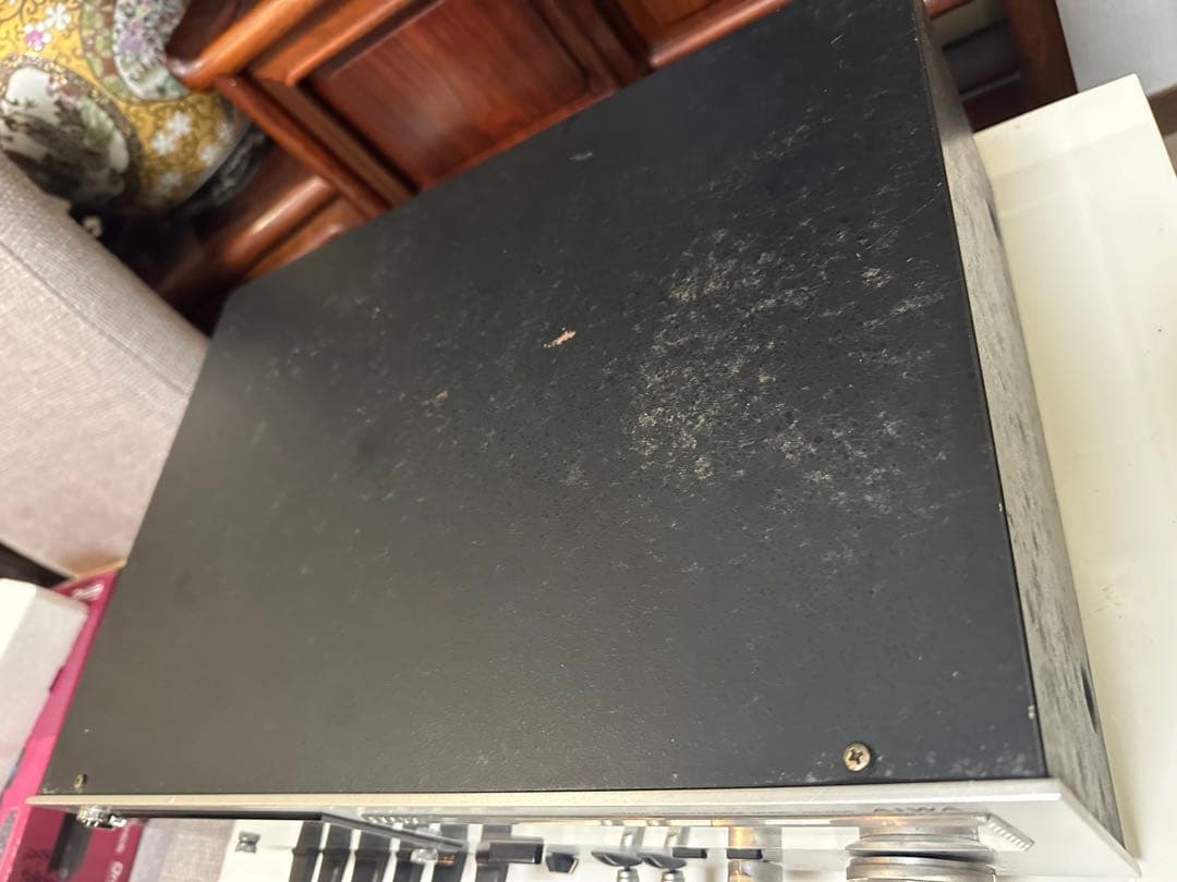 AIWA アイワ AD-7400 ステレオカセットデッキ 稼働品 通電確認済み