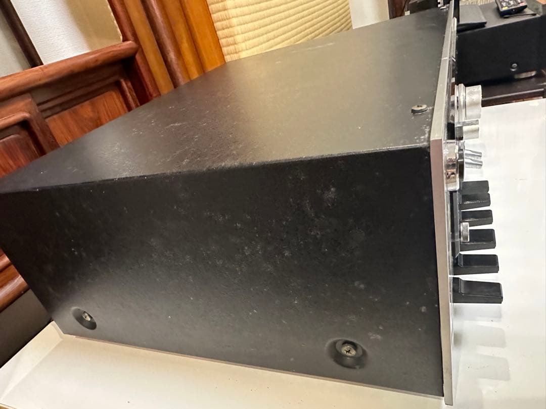 AIWA アイワ AD-7400 ステレオカセットデッキ 稼働品 通電確認済み