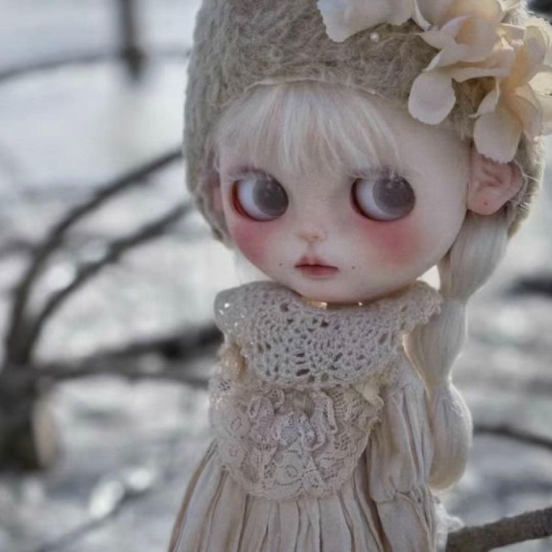 作家様カスタムブライス カスタムドール かわいい アルビノ 優しい 幼い 人形