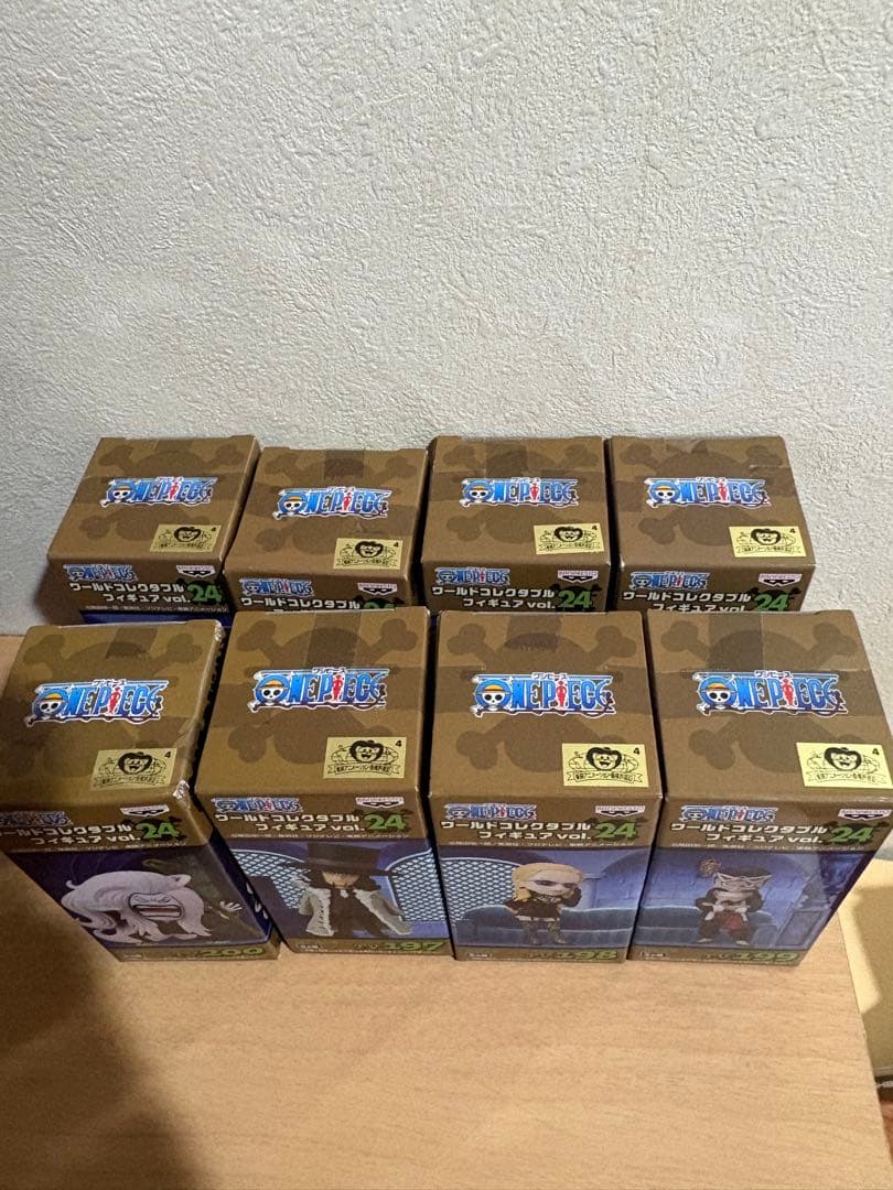 ワンピース ワールドコレクタブルフィギュア vol.24 全8種 6283 3