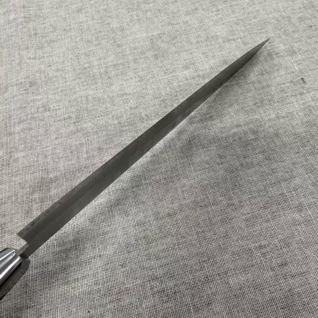 安田刃物 源虎徹 スウェーデン鋼 包丁 日本製 牛刀 180mm