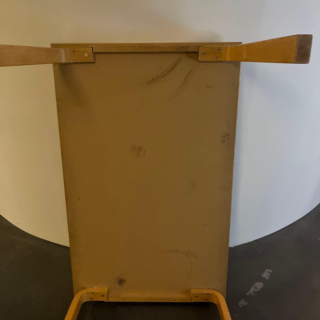 Artek table Alvar Aalto グレーリノリウム1200×750