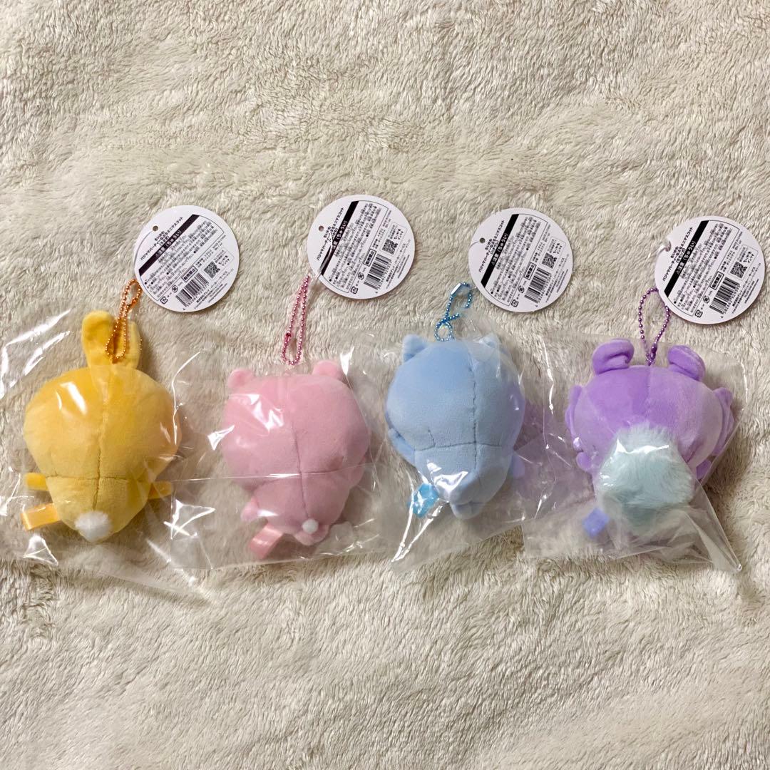 ちいかわ パジャマパーティーなぷちミニマスコット 4点セット