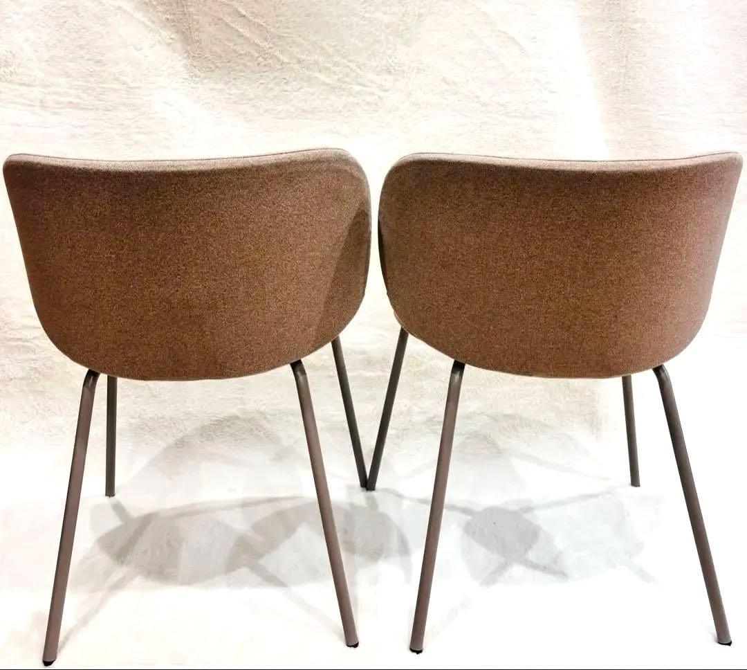極美品　IKEA KRYLBO クリルボー ダークベージュ チェア　2脚セット