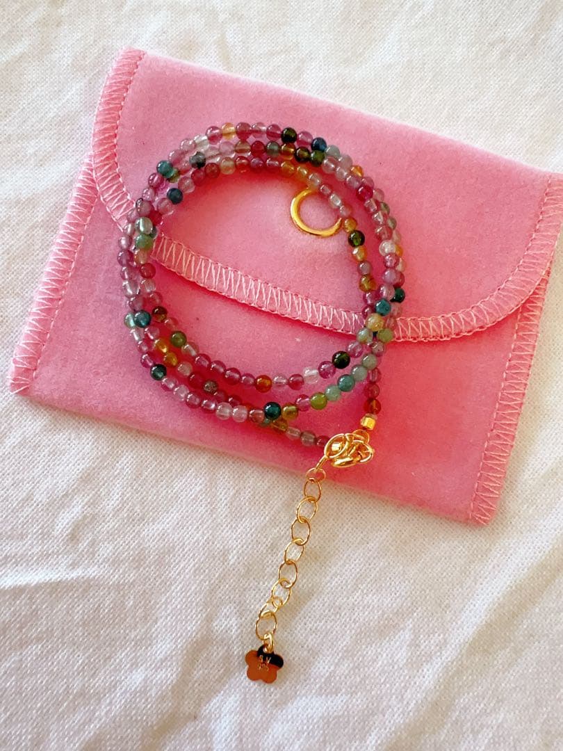 トルマリン　マルチ　2.5mm パワーストーン　天然石