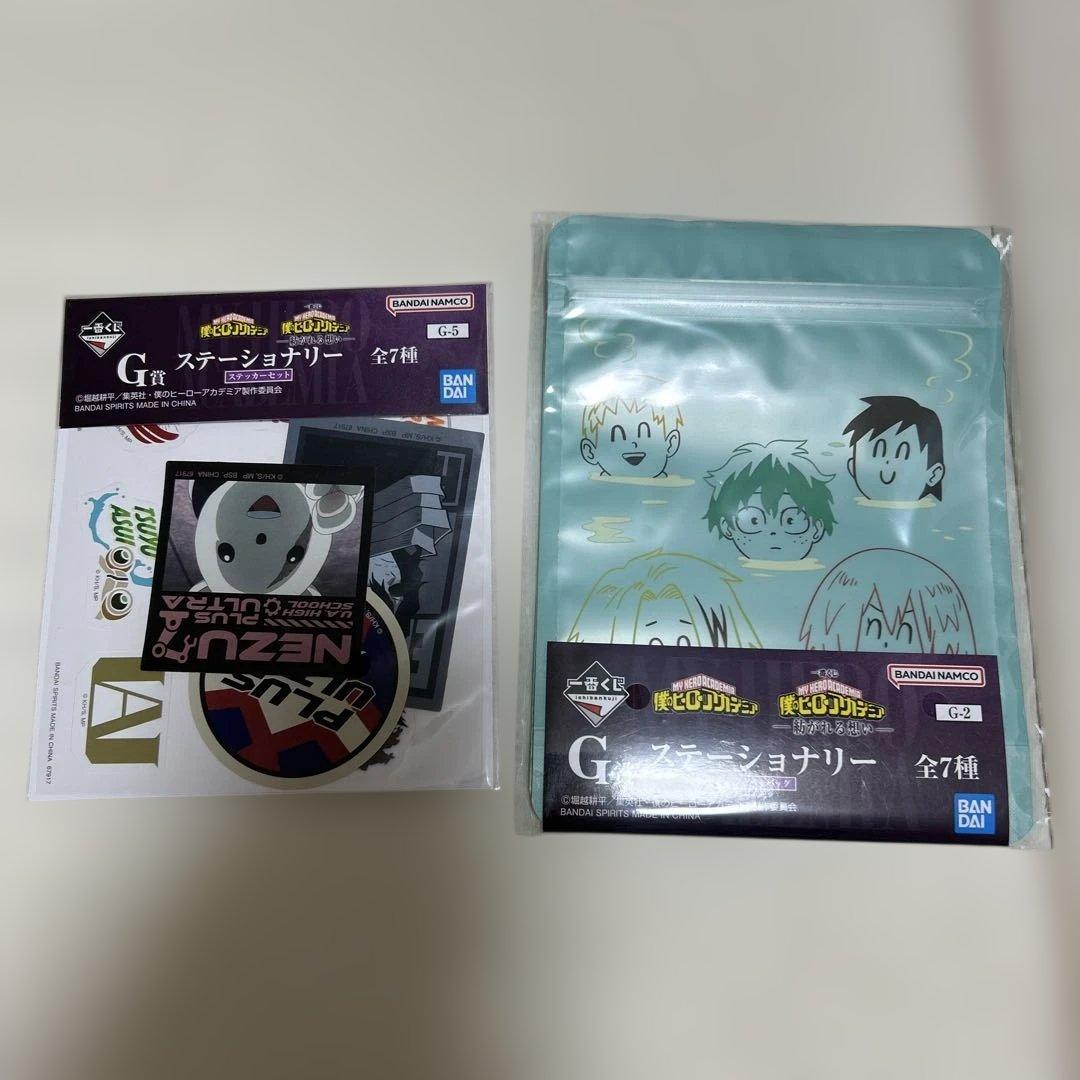 一番くじ 僕のヒーローアカデミア -紡がれる想い- Ｂ賞 D賞　ラスワン　おまけ