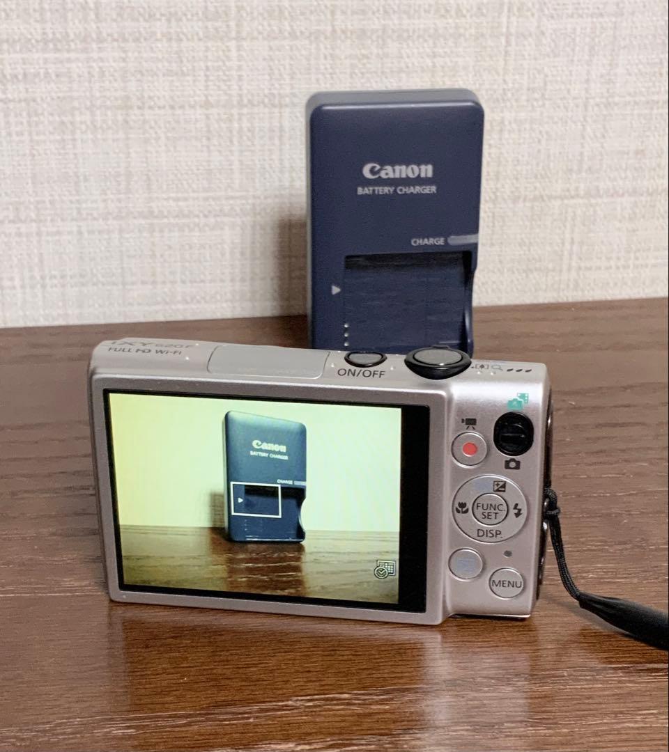 良品　Canon IXY 620F コンパクトデジタルカメラ 充電器付