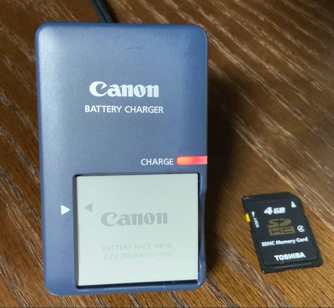 良品　Canon IXY 620F コンパクトデジタルカメラ 充電器付