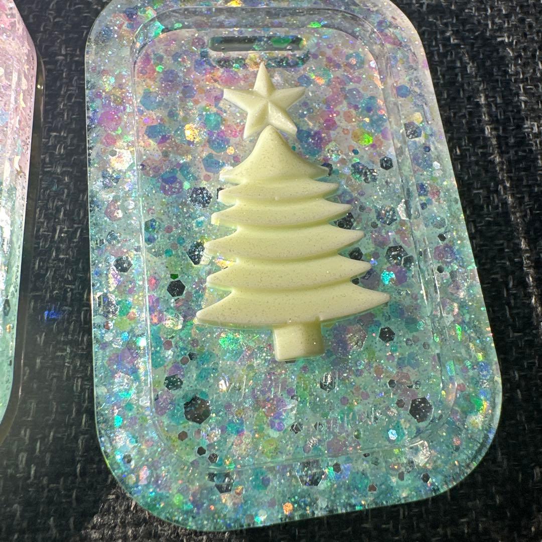 肖戦 大判 クリスマス限定シルエット～バッグチャーム❣4点セット❣