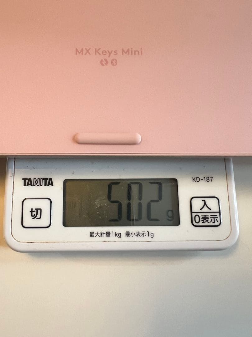 【中古美品】Logicool MX Keys Mini ローズ