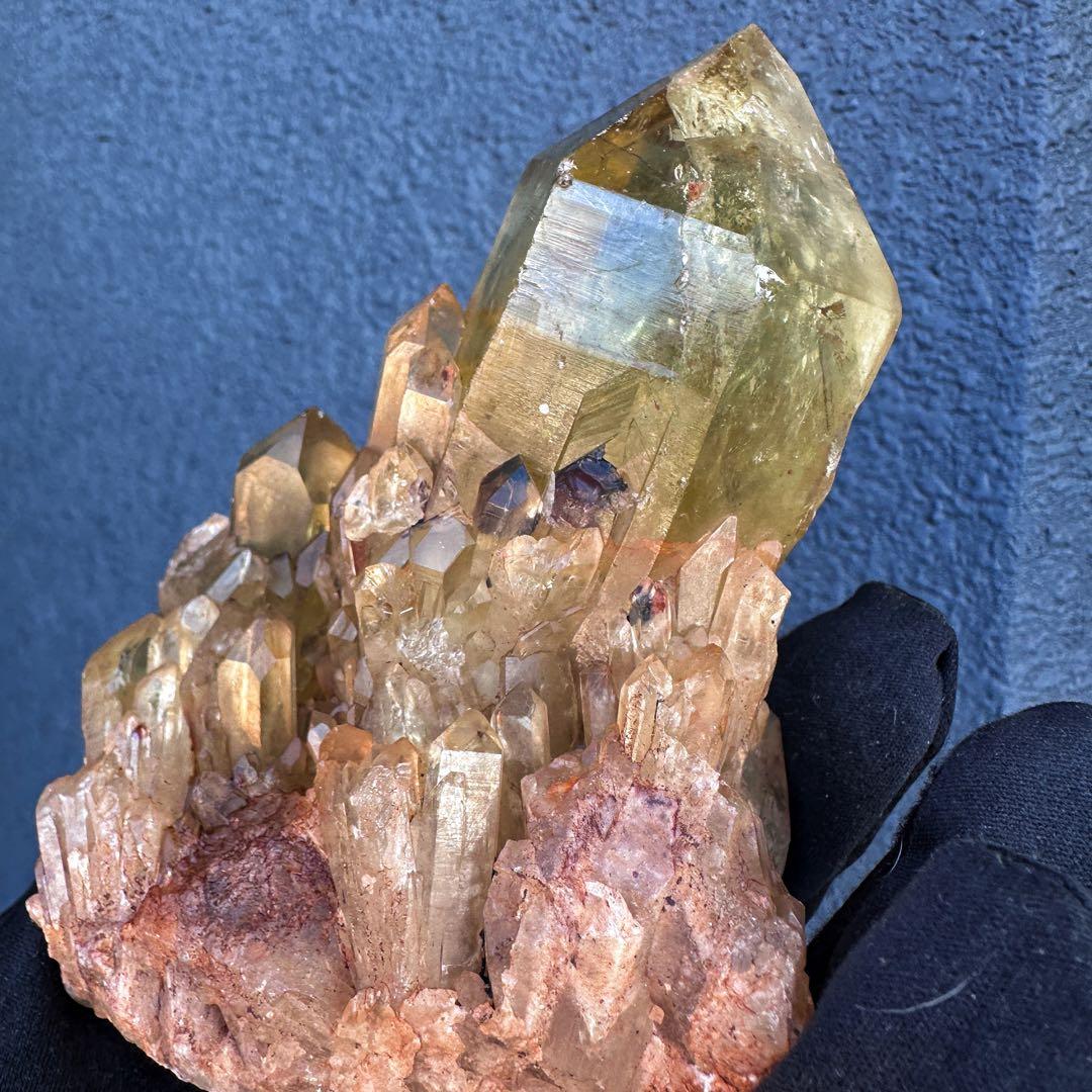 【金運】爆アレ❗️レインボー☆ファントム シトリン スピリットクォーツA1586