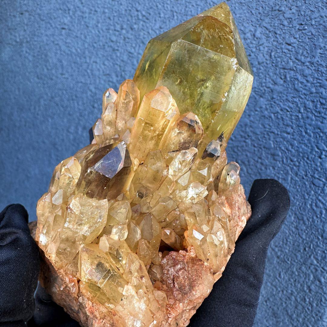 【金運】爆アレ❗️レインボー☆ファントム シトリン スピリットクォーツA1586