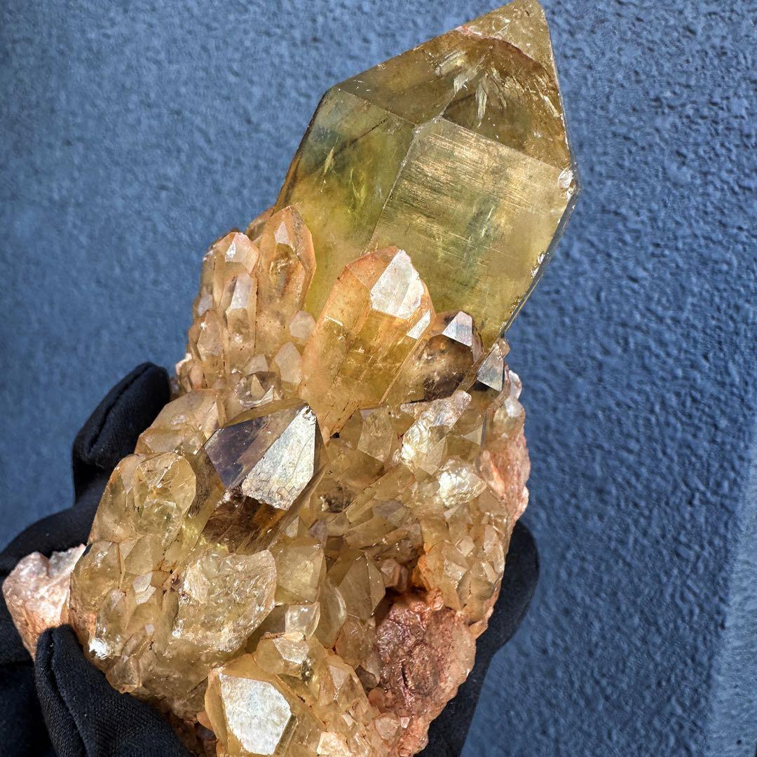 【金運】爆アレ❗️レインボー☆ファントム シトリン スピリットクォーツA1586