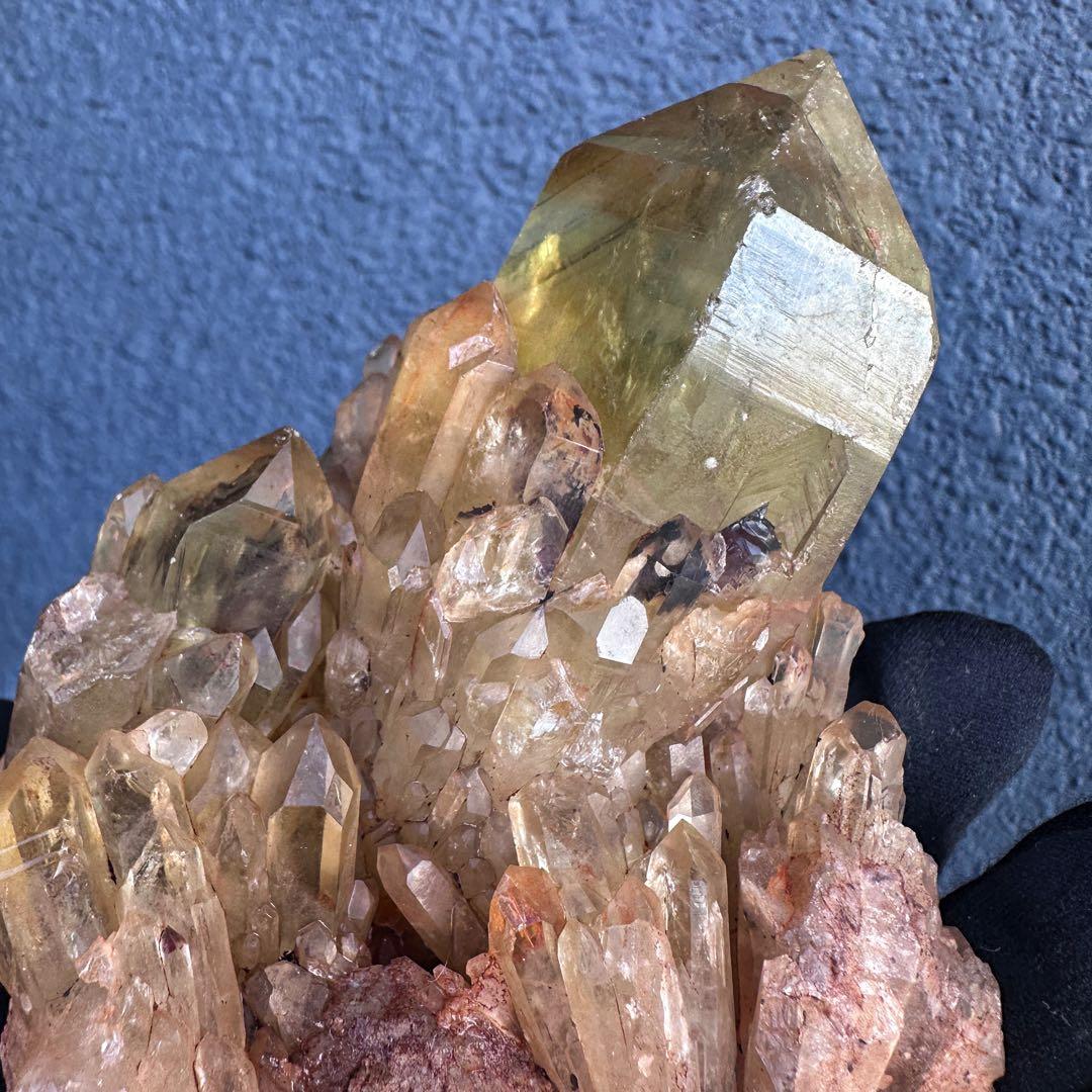 【金運】爆アレ❗️レインボー☆ファントム シトリン スピリットクォーツA1586