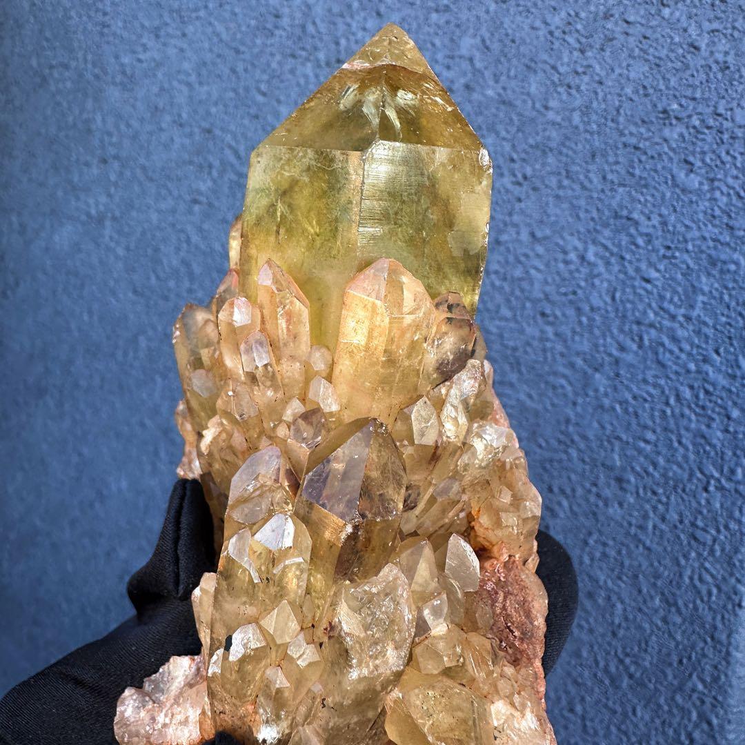 【金運】爆アレ❗️レインボー☆ファントム シトリン スピリットクォーツA1586