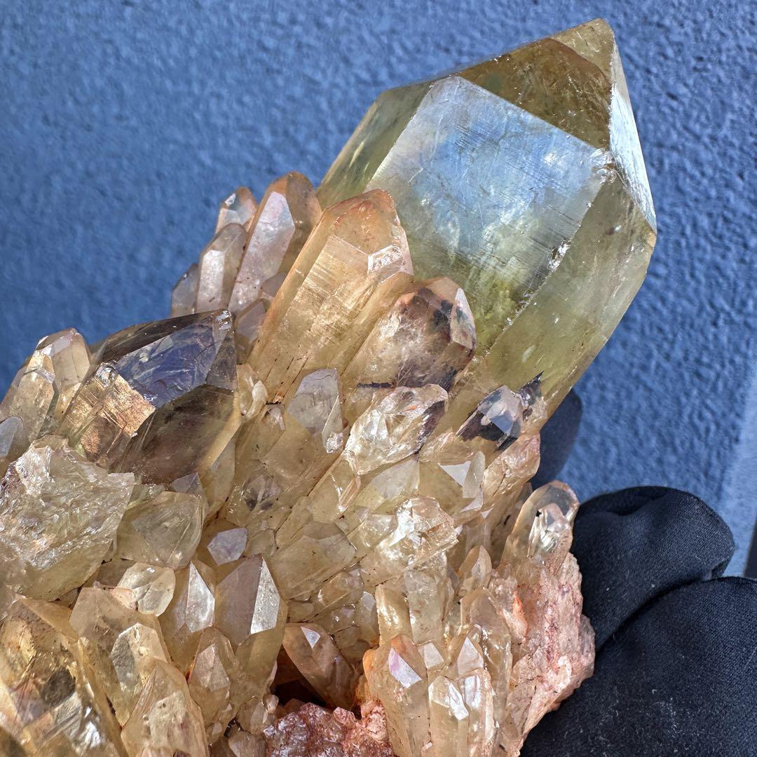 【金運】爆アレ❗️レインボー☆ファントム シトリン スピリットクォーツA1586