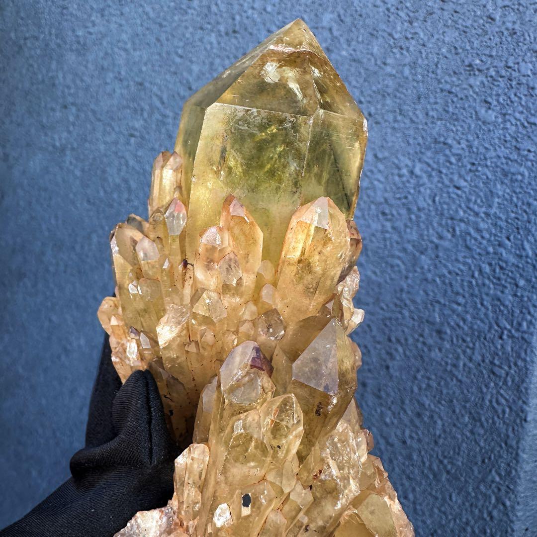 【金運】爆アレ❗️レインボー☆ファントム シトリン スピリットクォーツA1586