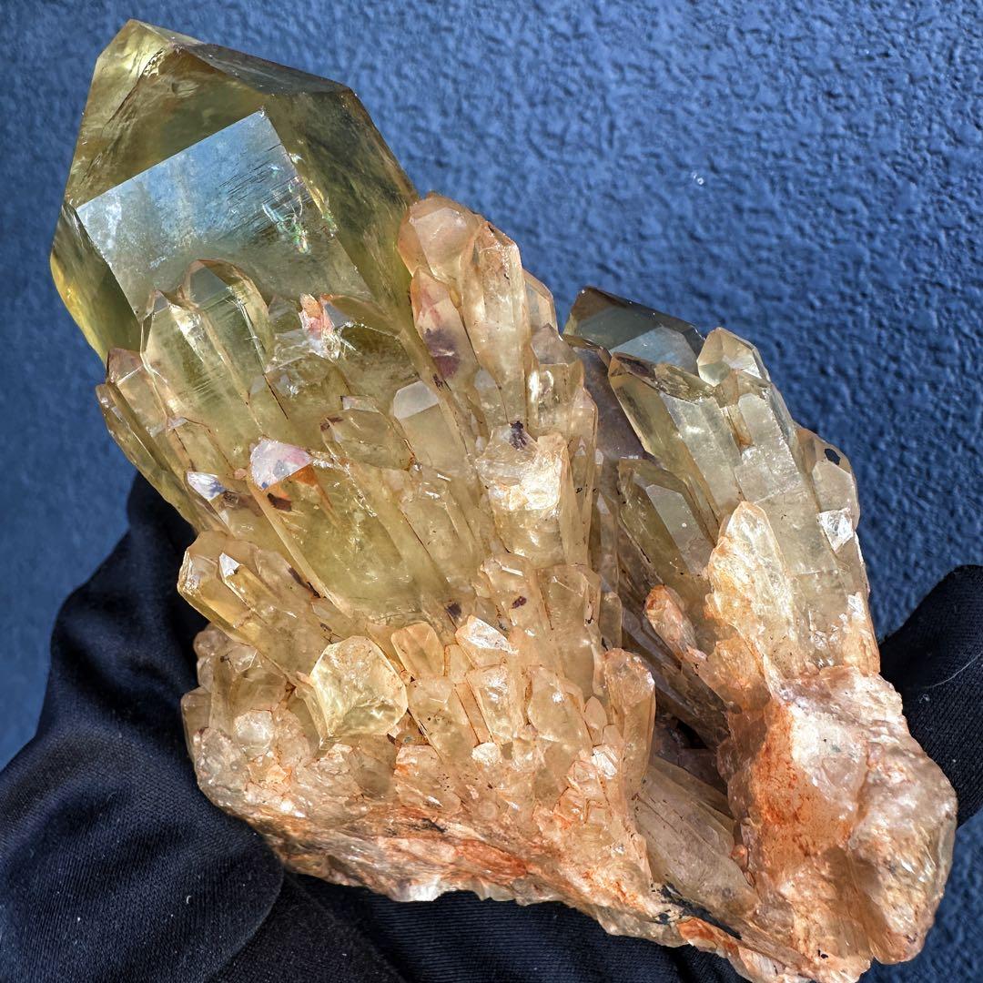 【金運】爆アレ❗️レインボー☆ファントム シトリン スピリットクォーツA1586