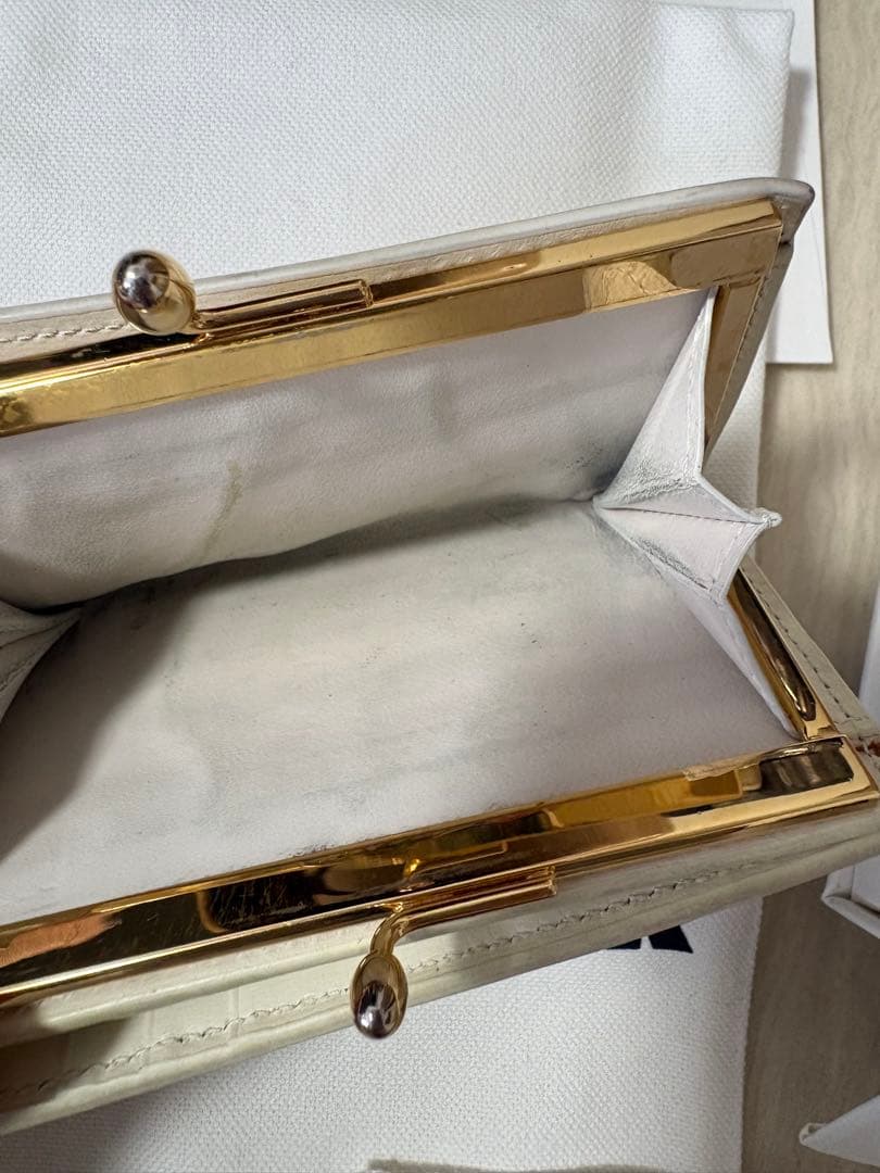 JIL SANDER ジルサンダー レザーウォレット アイボリー 箱・保存袋付き