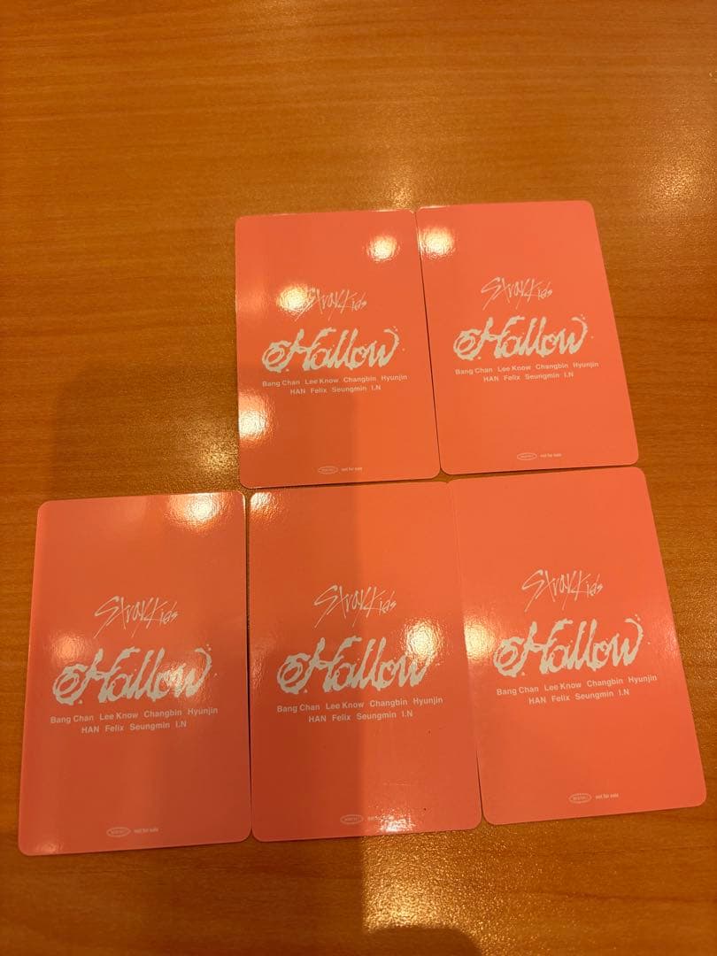 straykidshollow会場限定トレカ　2/1