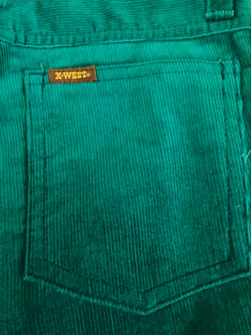 1972★CANTON X-WESTコーデュロイフレアパンツ★28inc★激レア