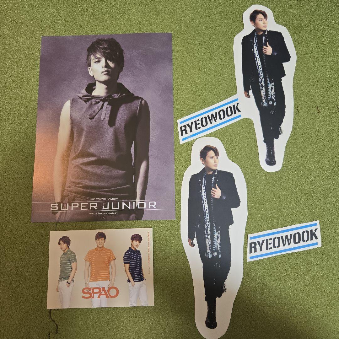 SUPER JUNIOR リョウク メモカ 落下物 トレカ ガチャ シール70点