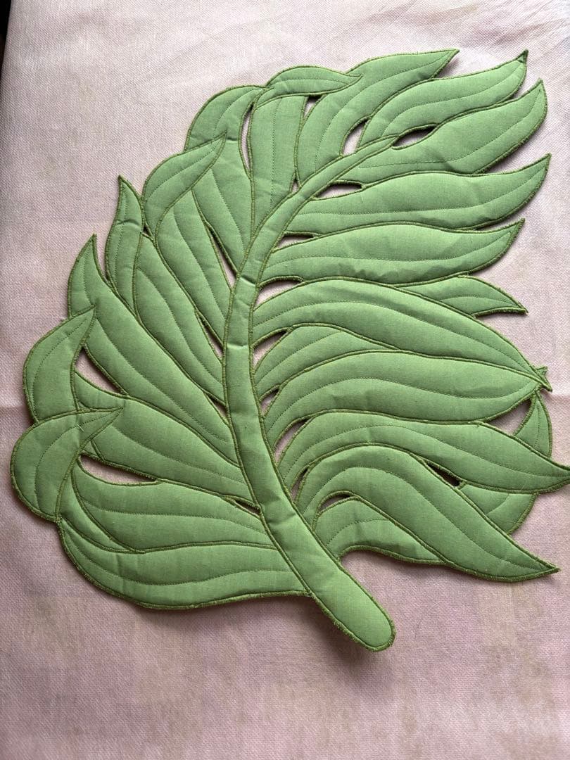 ランチョンマット ハワイアンキルト ハイビスカス Hawaii 4点セット新品