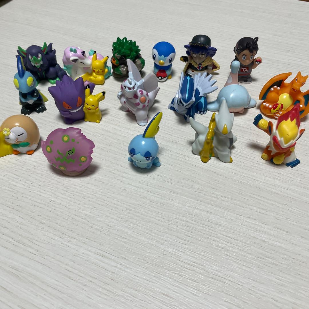 ポケモンフィギュア　モンコレ　ガチャ　食玩　びっくりたまご　まとめ売り　ゆび人形