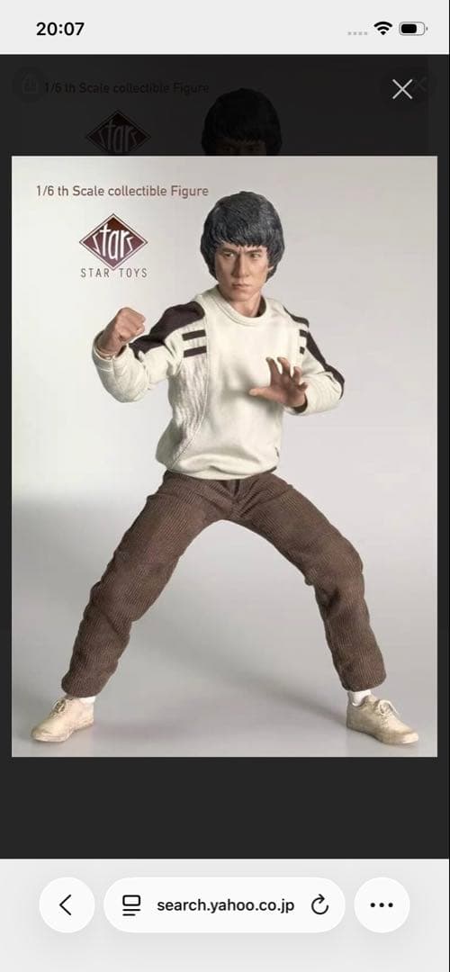 ジャッキー・チェン フィギュア2体&アクリルスタンド4個