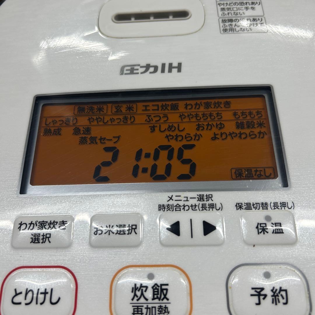 ZOJIRUSHI 象印 炊飯ジャー １升炊き 炊飯器 NW-JT18 圧力
