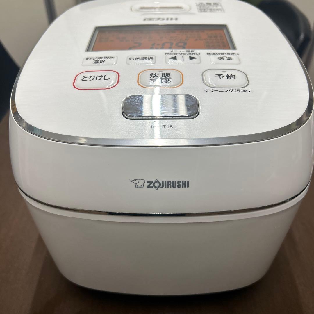 ZOJIRUSHI 象印 炊飯ジャー １升炊き 炊飯器 NW-JT18 圧力