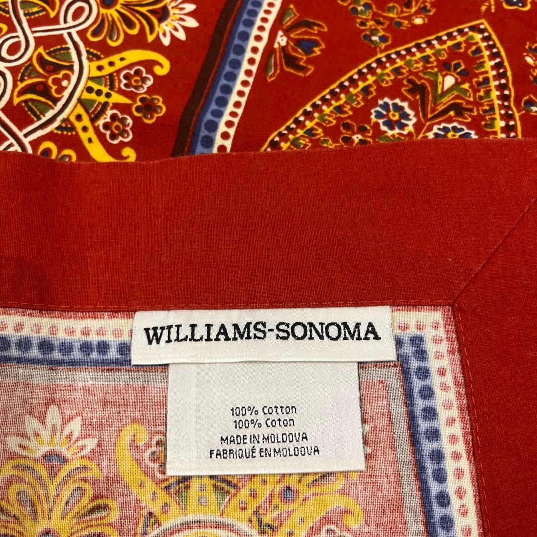 Williams sonoma テーブルクロス 178×229 パーティー