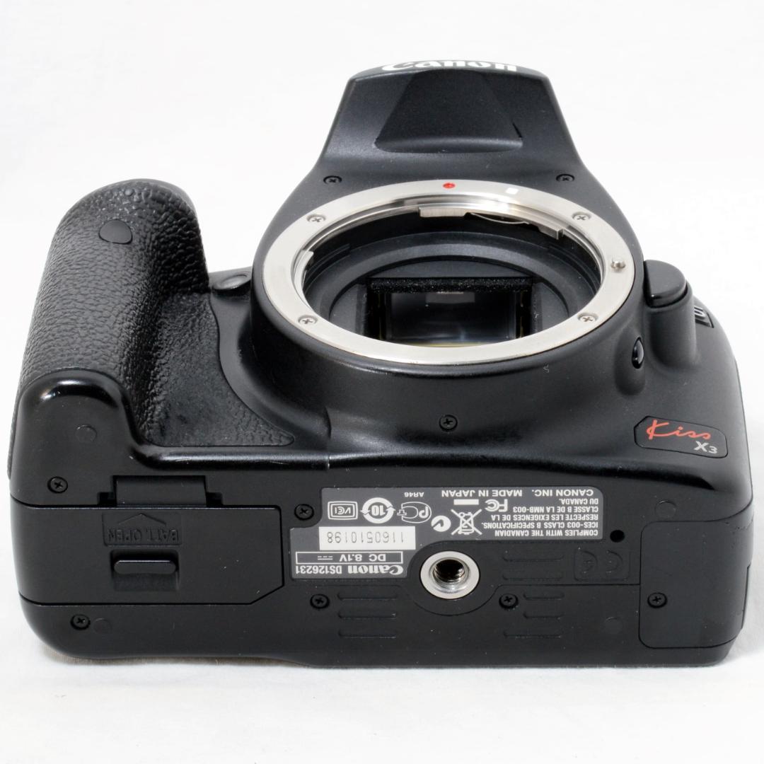 ⭐️良品⭐️Canon EOS Kiss X3 ダブルズーム★ショット20698