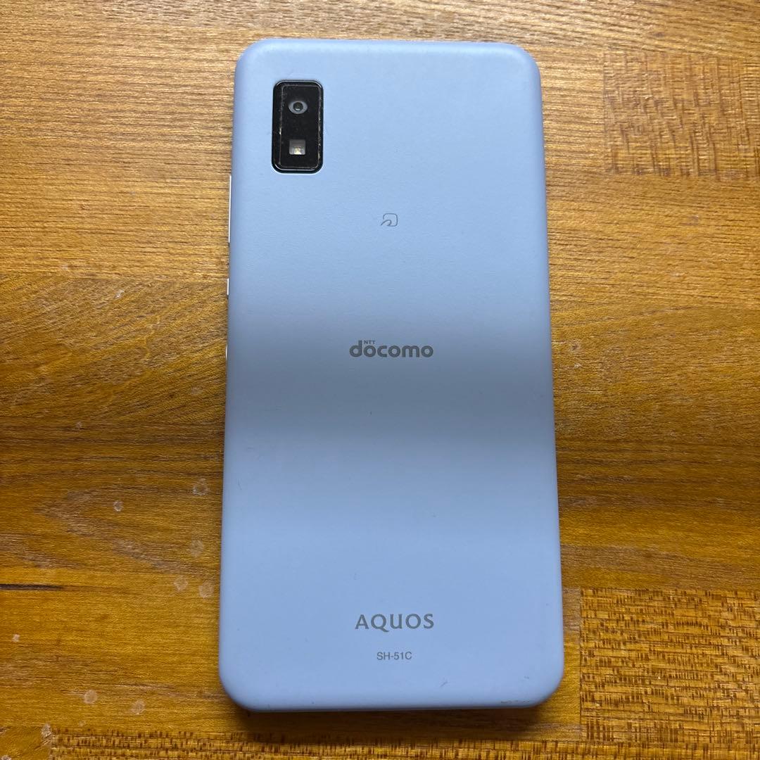 AQUOS SH-51C docomo ライトブルー 本体