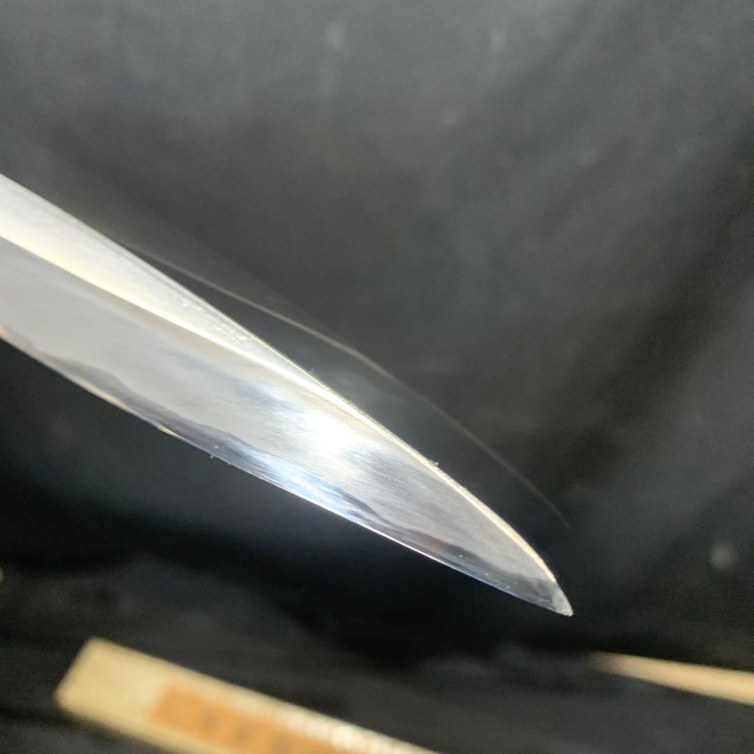 ビンテージ　柳刃包丁 水牛柄　刃渡24cm 砥石研ぎ済み