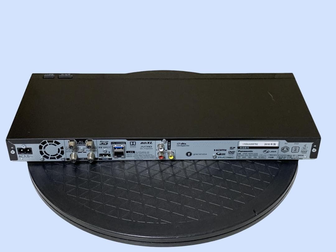 M9886 Panasonic ブルーレイレコーダー DMR-BRW1020