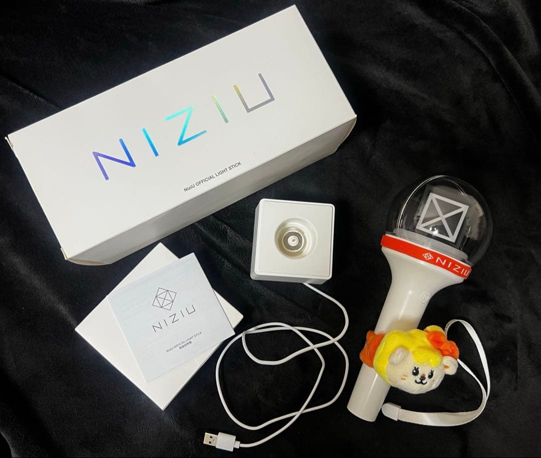 NiziU ペンライト ラバーバンド付き　マコNIZOO ラコ