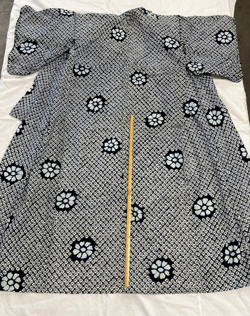 173 絞り浴衣　リメイク用　訳あり