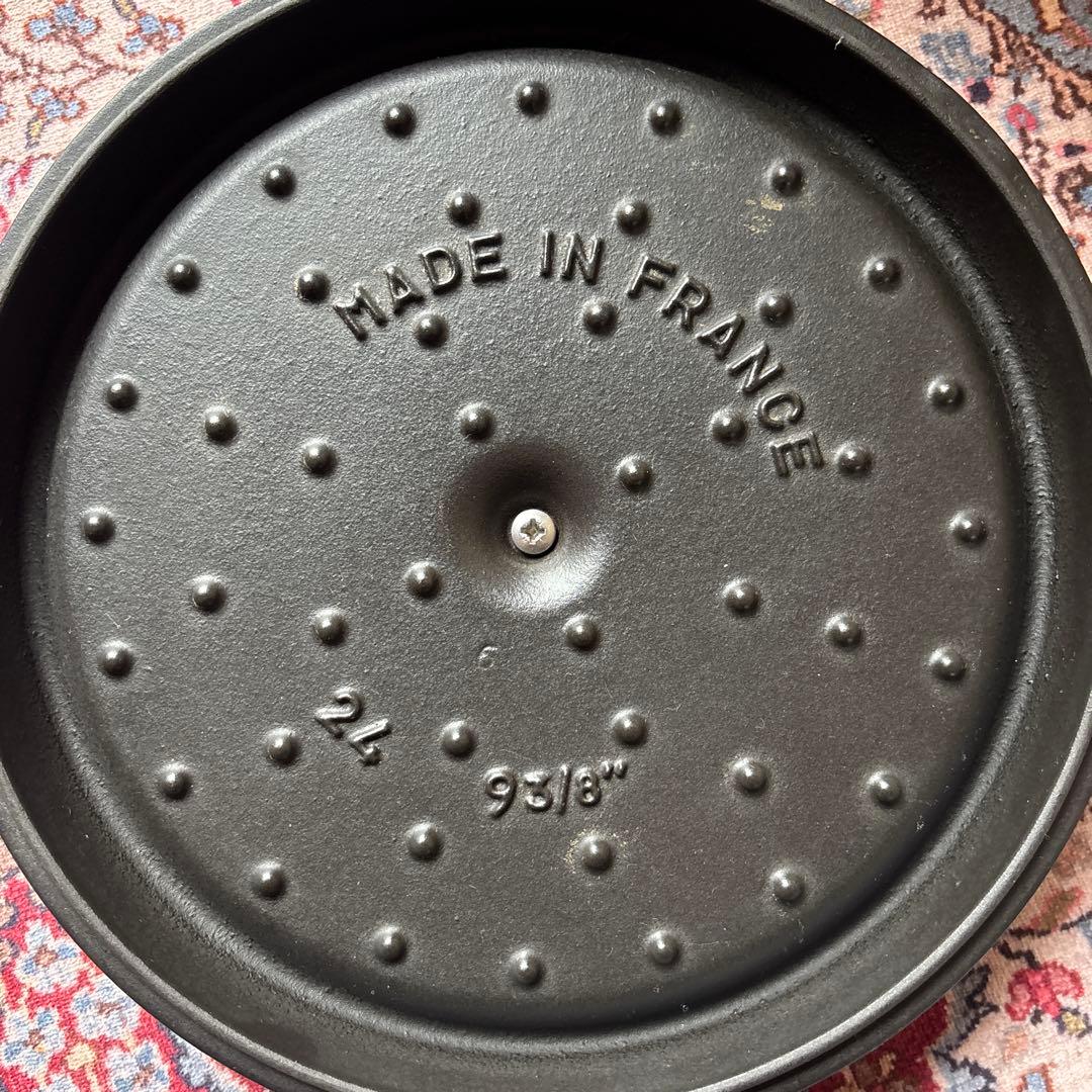 Staub ストウブ ココット　鍋　24センチ