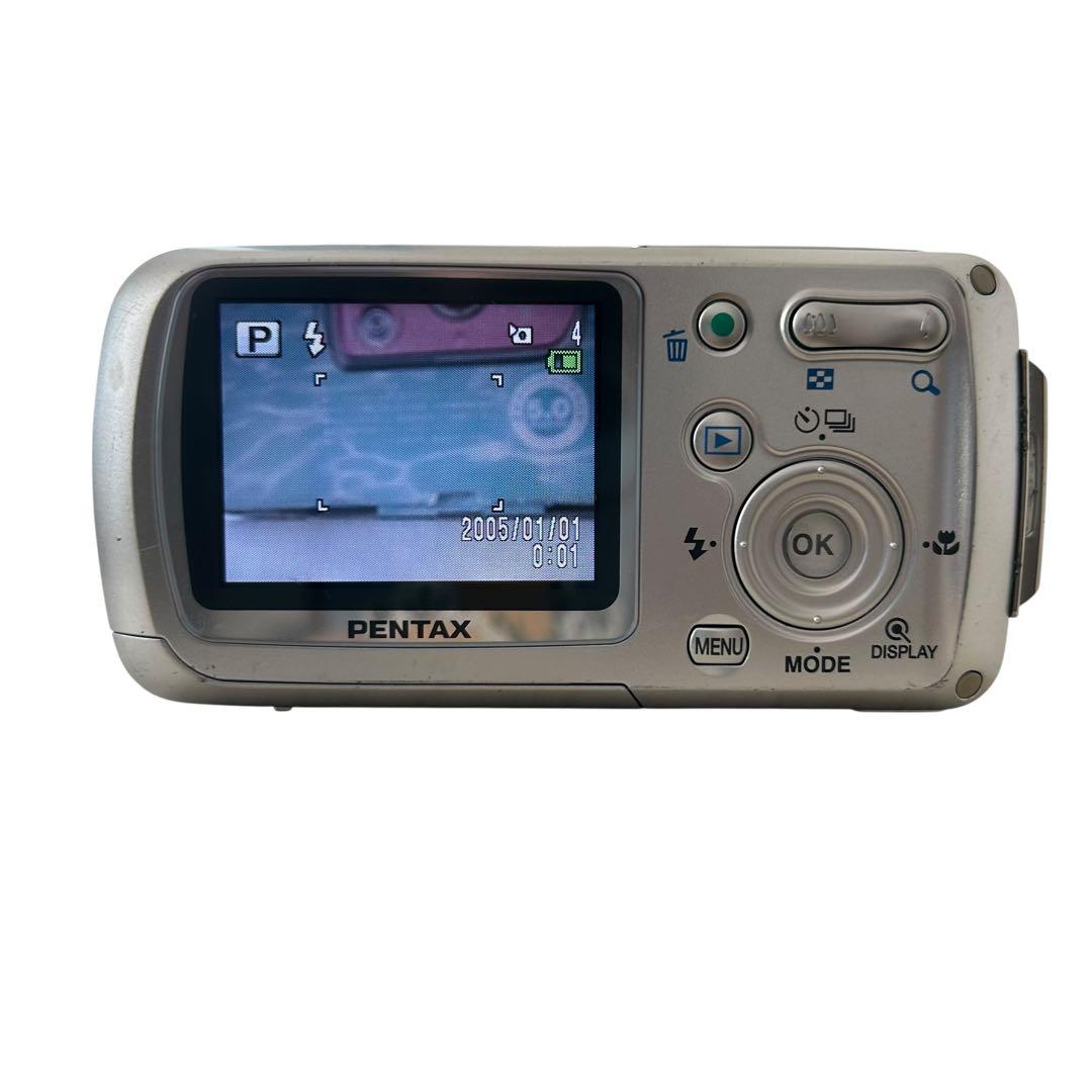 動作確認済み PENTAX Optio WP 防水 コンデジ 付属品完備