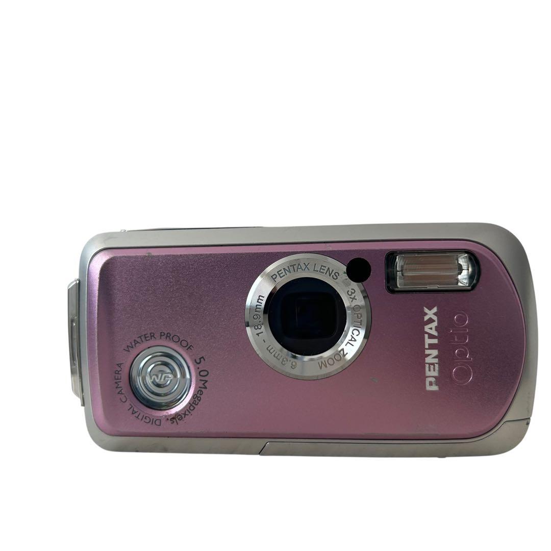 動作確認済み PENTAX Optio WP 防水 コンデジ 付属品完備