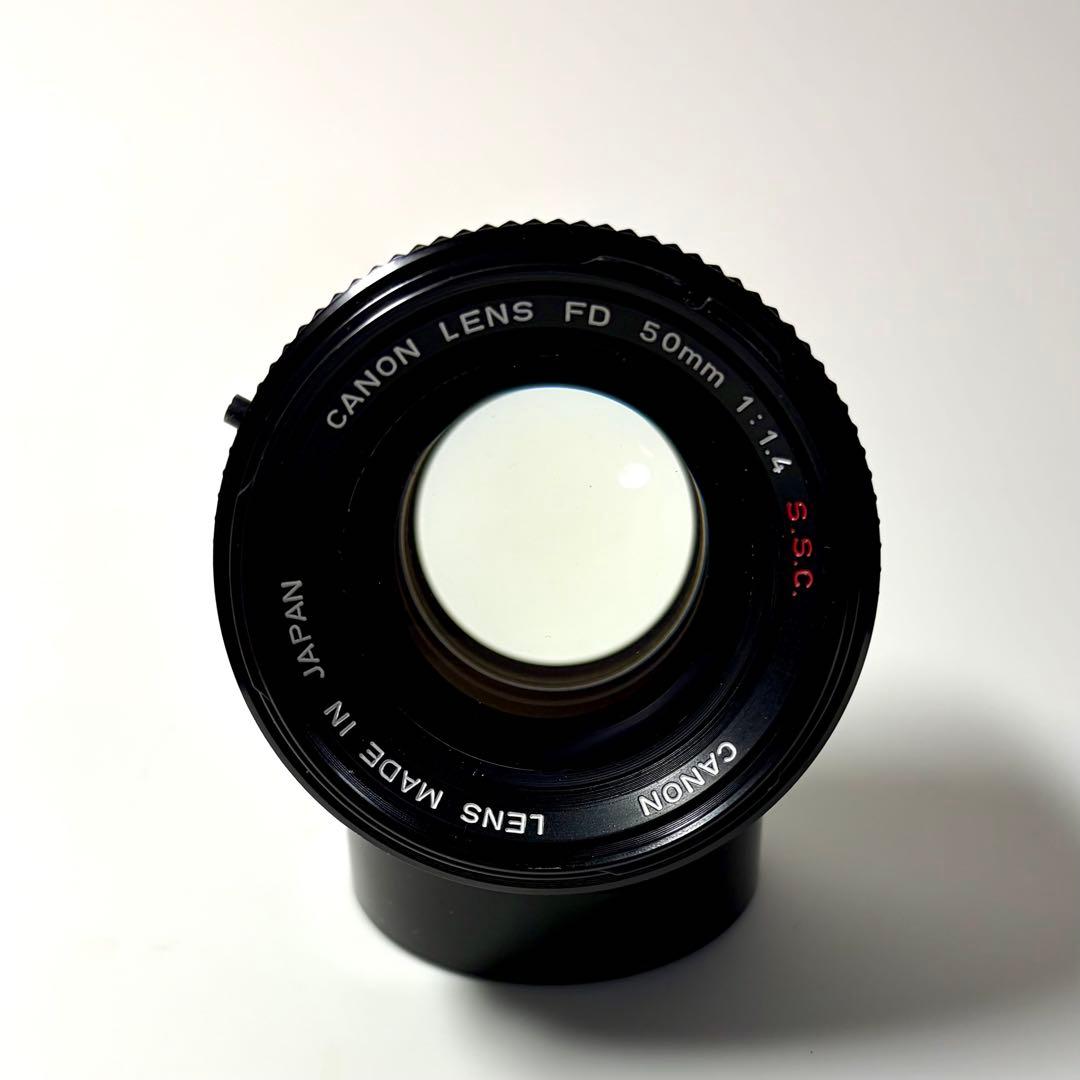 CANON FD 50mm f/1.4 S.S.C. レンズ