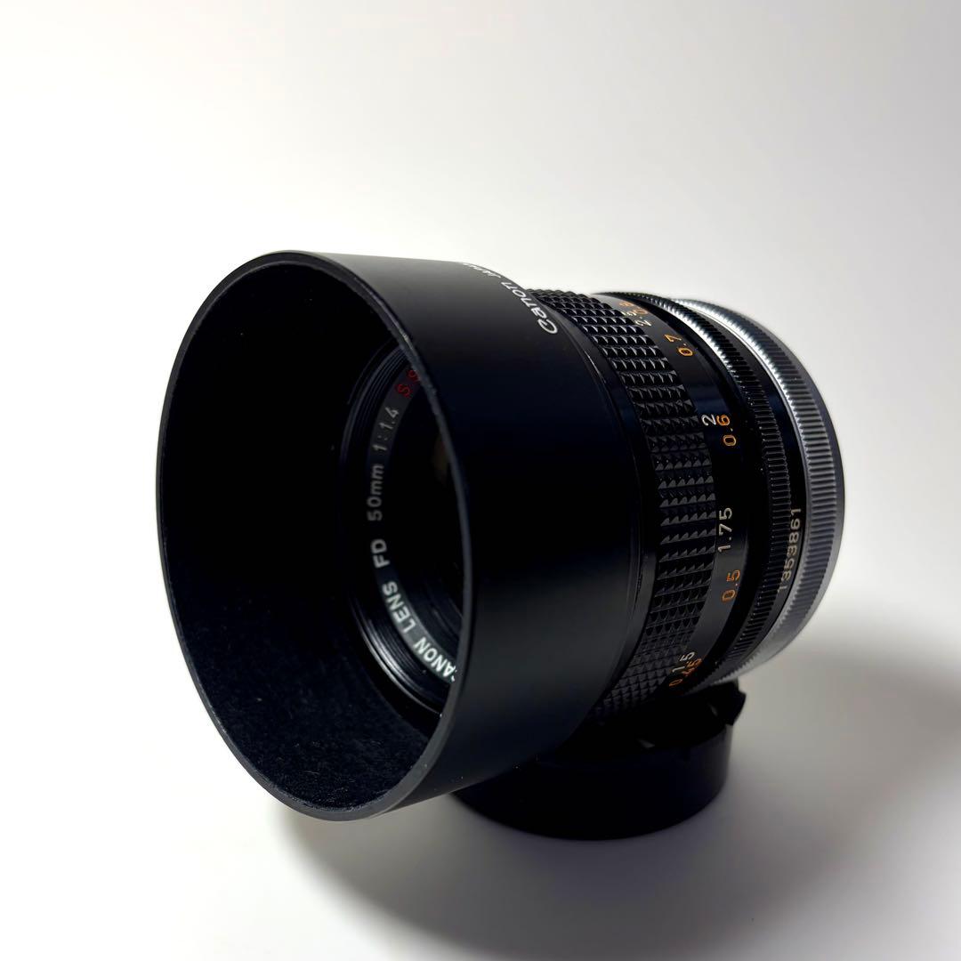 CANON FD 50mm f/1.4 S.S.C. レンズ
