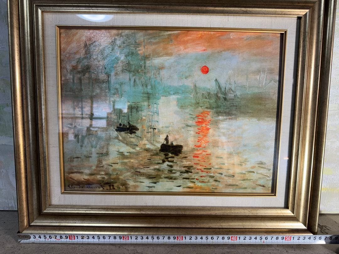 A*様 C. Monet 油彩画 1972年
