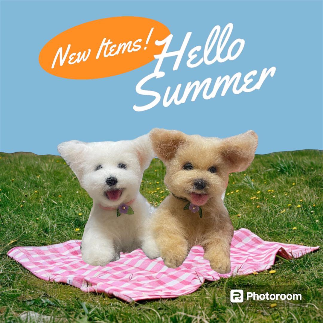 ご確認用 〜rara〜 ヨーキーウエスティ 羊毛フェルト